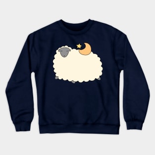Star and Moon Sheep Crewneck Sweatshirt
